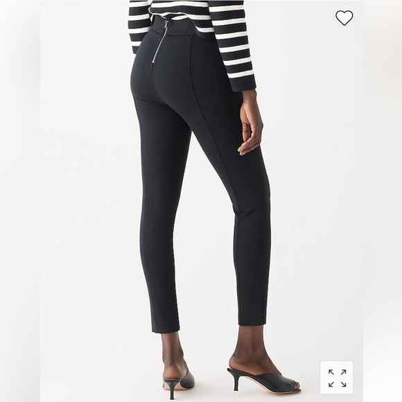 J. Crew‎ Pixie Pants in Black Size 16 R - Picture 2 of 13
